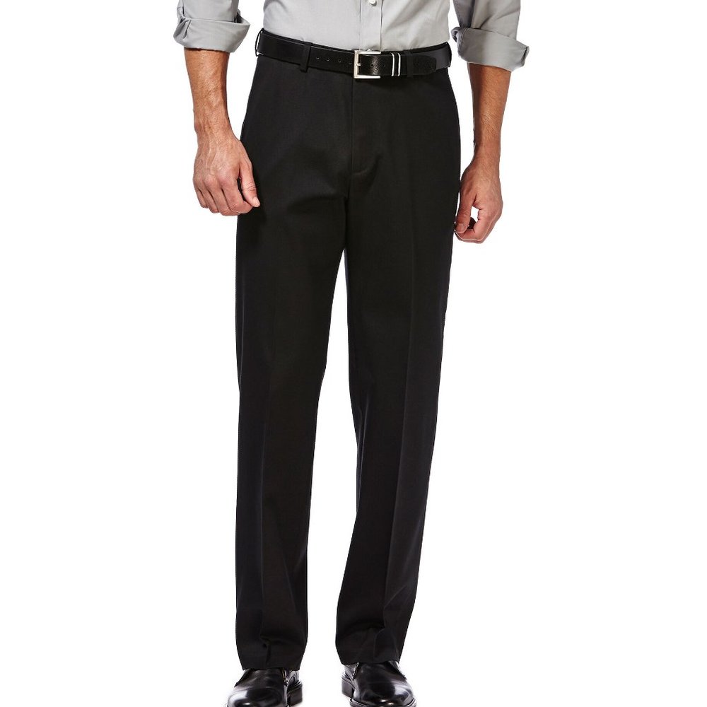 HAGGAR Premium No Iron Khaki Pants